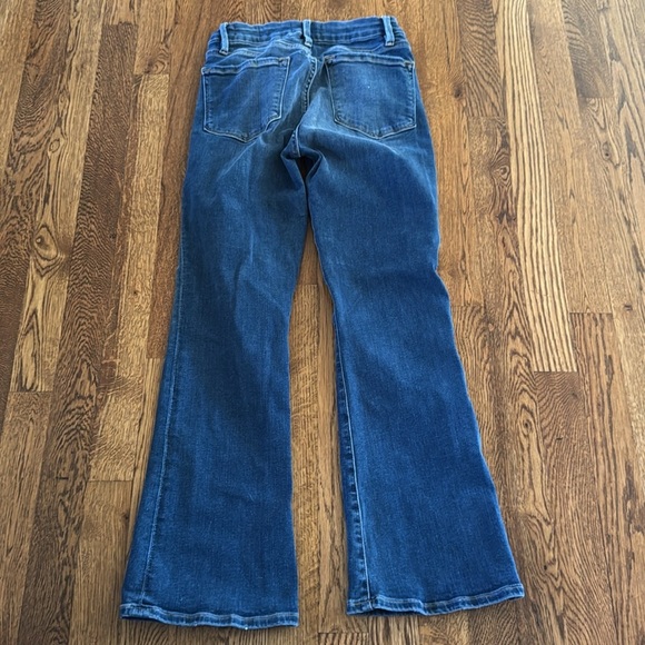 Frame Denim Women’s Le Cropped Mini Boot Flared Jeans Size 26 - Picture 5 of 9